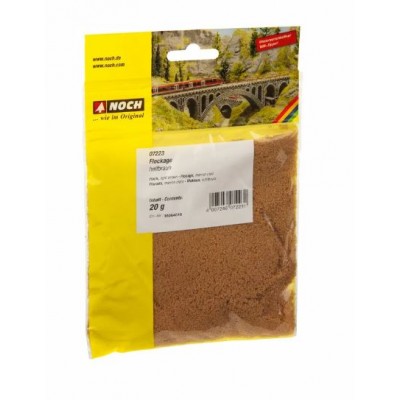 FLOCK LIGHT BROWN ( 20g ) - NOCH 07223